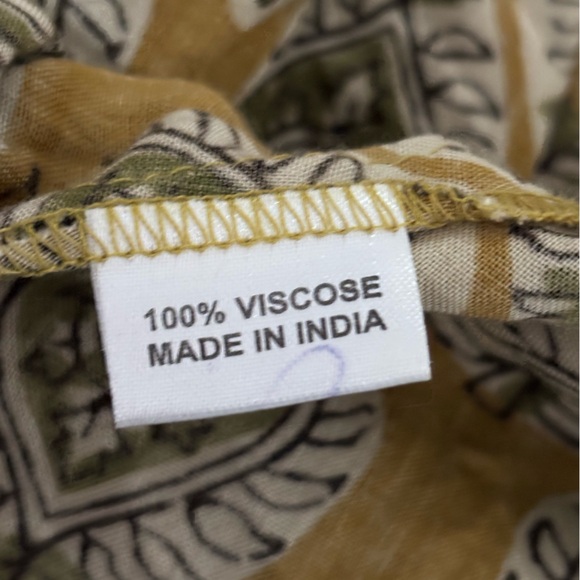 Mexicali Blues Block Print Rubi Wrap Dress SZ L/XL NWT - Picture 11 of 11